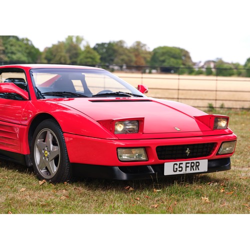 38 - 1989 Ferrari 348 TB - Pre-Production Press CarRegistration Number: G5 FRRChassis Number: ZFFKA35B000... 