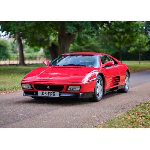 38 - 1989 Ferrari 348 TB - Pre-Production Press CarRegistration Number: G5 FRRChassis Number: ZFFKA35B000... 