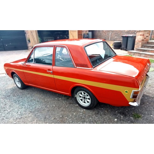 6 - 1969 Ford Cortina Mark II Alan Mann Replica.Registration Number: BGU 838GChassis Number: CS74JB97977... 