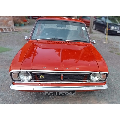 6 - 1969 Ford Cortina Mark II Alan Mann Replica.Registration Number: BGU 838GChassis Number: CS74JB97977... 