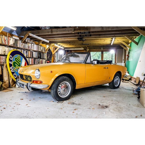 1 - 1970 Fiat 124 Spider                                    Registration Number: UTA 114JChassis Number:... 