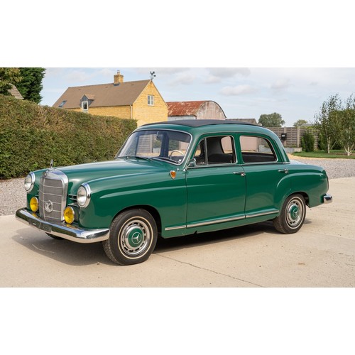 46 - 1959 Mercedes-Benz 190D Ponton              Registration Number: EU Registered (UK taxes paid)Chassi... 