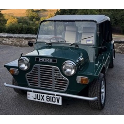 54 - 1980 Mini Moke      Registration Number: JUX 810VChassis Number: B19Y10012Recorded Mileage: c.2,800 ... 