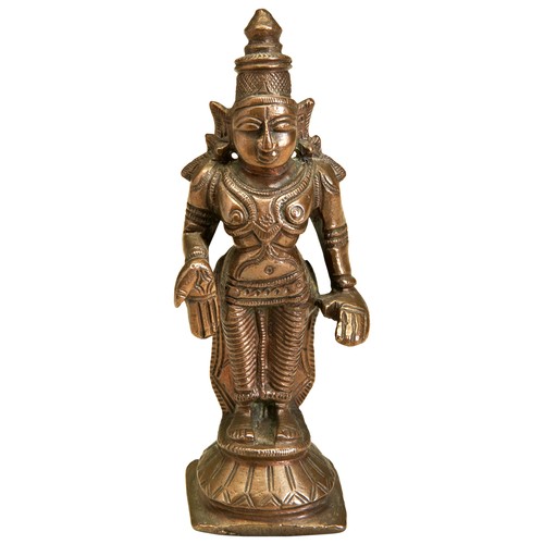 363 - TWO BRONZE FIGURES OF KRISHNAINDIA, 18TH / 19TH CENTURY12cm & 14cm highPROVENANCE: From a Privat... 