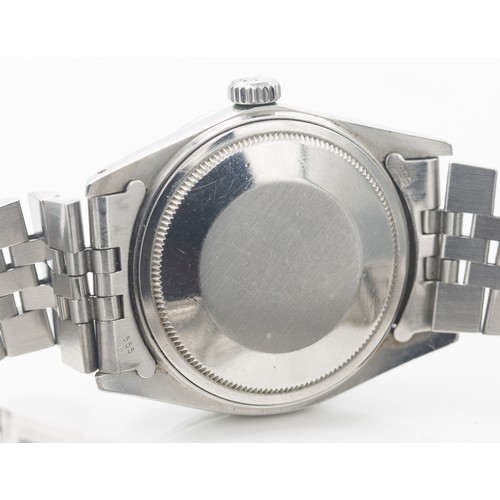 212 - 1981 ROLEX DATEJUST BUCKLEY WATCHRolex Datejust (reference 16030), c.1981 with a circular cream pati... 