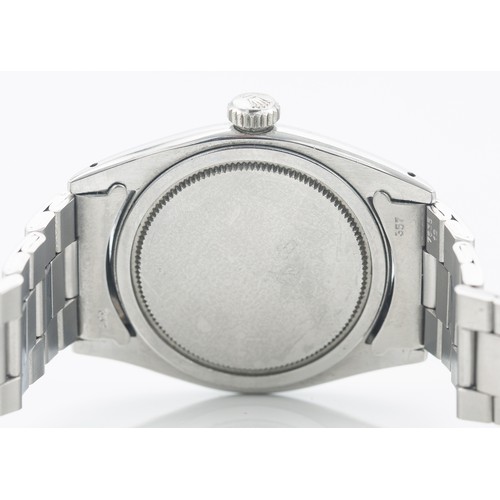 216 - 1956 ROLEX OYSTER WATCHA 1956 Rolex Oyster with 'Herringbone’ tropical chevron dial and cross hair d... 