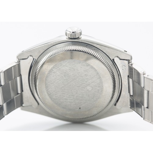 218 - 1968 ROLEX AIRKING DATE WATCH Classic 5700 movement watch with bracelet, silver face, hands and mark... 