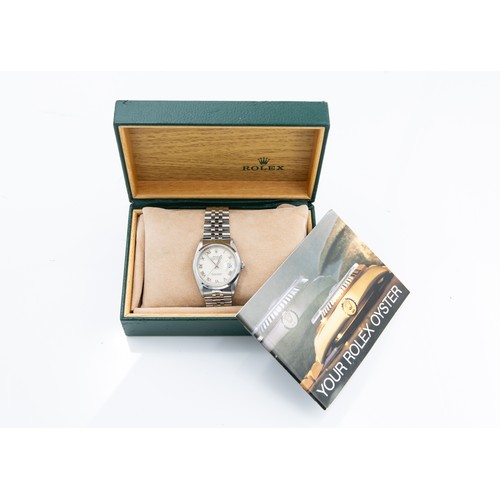 219 - 1991 ROLEX DATEJUST WATCHGentleman’s 36mm Rolex Oyster Perpetual Datejust, with 16200 movement, Roma... 