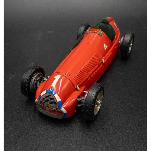 79 - FOUR 1:24 SCALE MODELS BY WESTERN MODELSMercedes W125 Grand Prix CarAlfa-Romeo 158 Grand Prix CarFer... 