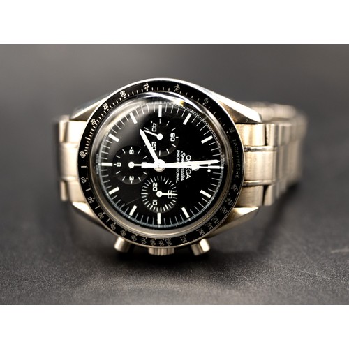 225 - OMEGA SPEEDMASTER PROFESSIONAL AUTOMATIC ‘MOON WATCH’Fitted with 849 model stainless steel bracelet.... 