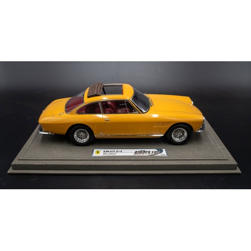 35 - A CUSTOM FINISHED 1:18 SCALE FERRARI 330GT 2+2 BY BBR MODELSThis model comes from the private collec... 