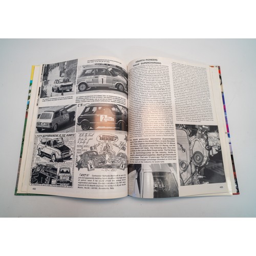 18 - THREE BOOKS ON ABARTHA.O.I. 005-90 Collaboration with Abarth then and now, by Cosentino booksAbarth ... 