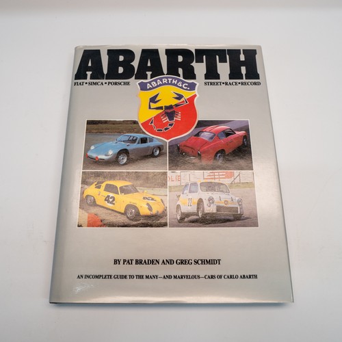 18 - THREE BOOKS ON ABARTHA.O.I. 005-90 Collaboration with Abarth then and now, by Cosentino booksAbarth ... 