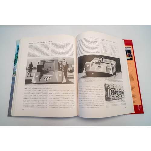 18 - THREE BOOKS ON ABARTHA.O.I. 005-90 Collaboration with Abarth then and now, by Cosentino booksAbarth ... 