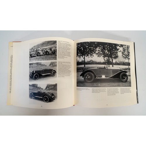 15 - FIVE VOLUMES ON PRE-WAR RACING ALFA-ROMEOSAlfa-Romeo Tipo 1 Monoposto BY Luigi Fusi (signed by the a... 