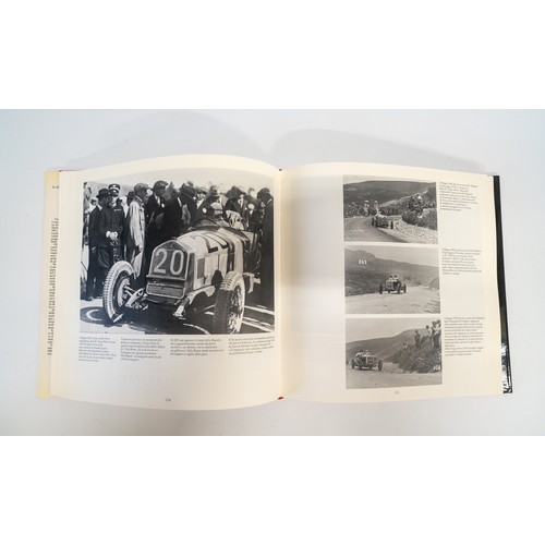 15 - FIVE VOLUMES ON PRE-WAR RACING ALFA-ROMEOSAlfa-Romeo Tipo 1 Monoposto BY Luigi Fusi (signed by the a... 