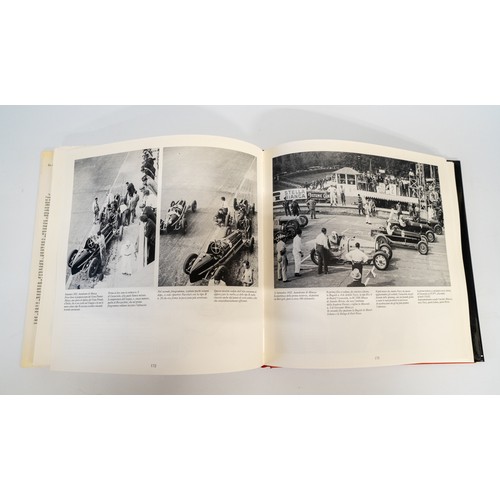 15 - FIVE VOLUMES ON PRE-WAR RACING ALFA-ROMEOSAlfa-Romeo Tipo 1 Monoposto BY Luigi Fusi (signed by the a... 