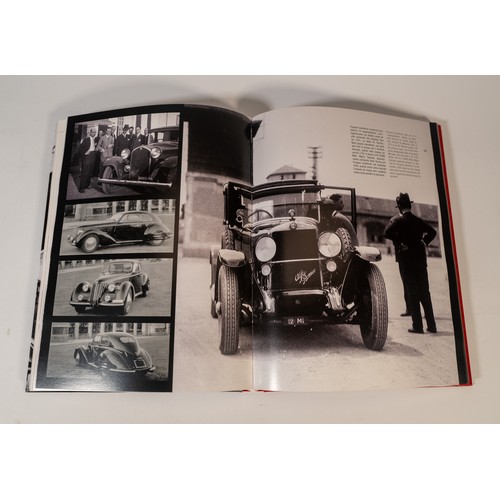 15 - FIVE VOLUMES ON PRE-WAR RACING ALFA-ROMEOSAlfa-Romeo Tipo 1 Monoposto BY Luigi Fusi (signed by the a... 