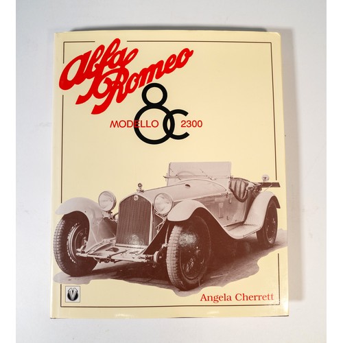 13 - THREE ALFA-ROMEO BOOKS BY CHERRETT, MORLACCHIAlfa-Romeo 6C2300 - 6C2500 by Morlacchi, SalvettiAlfa-R... 