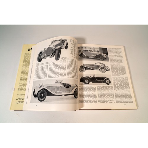 13 - THREE ALFA-ROMEO BOOKS BY CHERRETT, MORLACCHIAlfa-Romeo 6C2300 - 6C2500 by Morlacchi, SalvettiAlfa-R... 