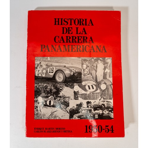 9 - FOUR BOOKS ON THE CARRERA PANAMERICANA ROAD RACECarrera Panamericana 