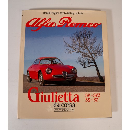 8 - A COLLECTION OF REFERENCE BOOKS ON THE ALFA-ROMEO 1900 AND GIULIETTA SERIESMillenove Alfa-Romeo 1900... 