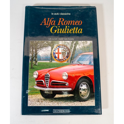 8 - A COLLECTION OF REFERENCE BOOKS ON THE ALFA-ROMEO 1900 AND GIULIETTA SERIESMillenove Alfa-Romeo 1900... 