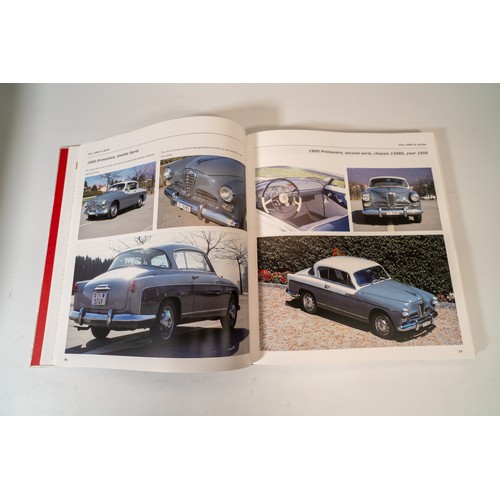 8 - A COLLECTION OF REFERENCE BOOKS ON THE ALFA-ROMEO 1900 AND GIULIETTA SERIESMillenove Alfa-Romeo 1900... 