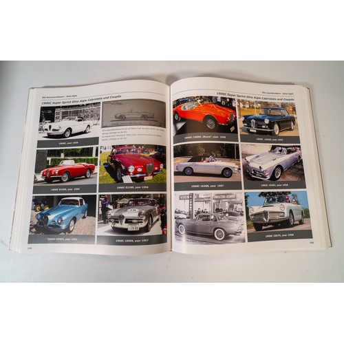 8 - A COLLECTION OF REFERENCE BOOKS ON THE ALFA-ROMEO 1900 AND GIULIETTA SERIESMillenove Alfa-Romeo 1900... 