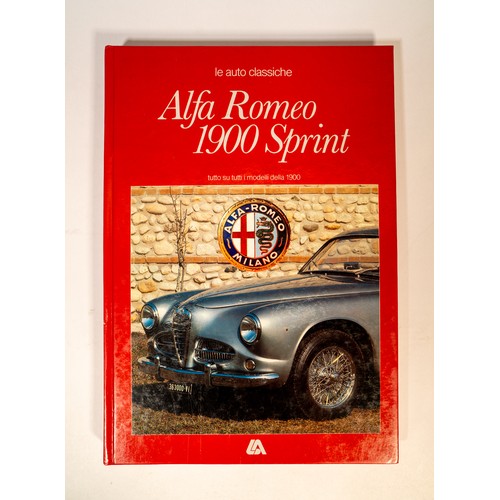 14 - A COLLECTION OF ALFA-ROMEO BOOKSAlfa-Romeo Production Cars, D'Amico, Tabucchi (1996) - two volume se... 