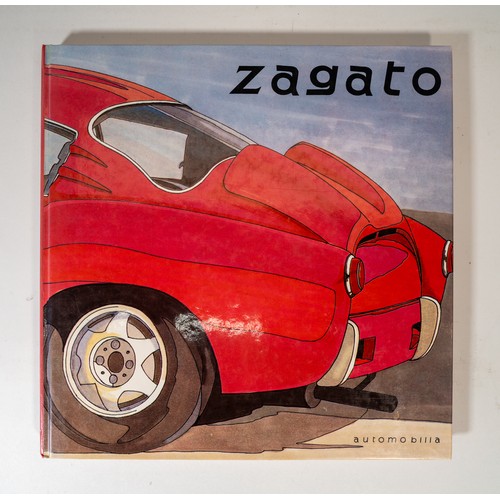 4 - A COLLECTION OF REFERENCE BOOKS ON ZAGATOAlfa-Romeo Zagato SZ TZ by Marcello MinerbiLe Zagato by Mic... 