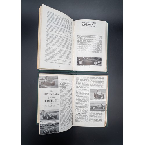 58 - A COLLECTION OF BOUND 1950S RACE PROGRAMMES For the Silverstone International Trophy Meeting, 1952-5... 