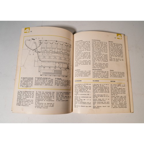 92 - 1969-70 FERRARI 365 GTB/4 OPERATING AND MAINTENANCE HANDBOOK