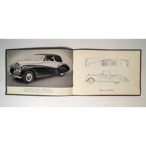 103 - ROLLS-ROYCE & BENTLEYE.D.ABBOTT LTD. BROCHURESpecification and features on the Two Door Sports &... 