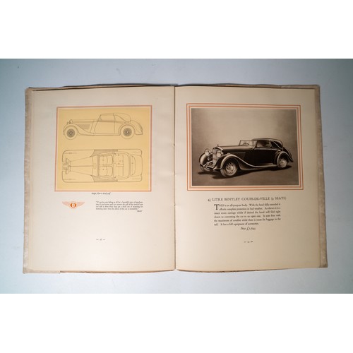 66 - 1936 BENTLEY 4 1/4 LITRE BROCHURE