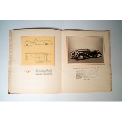 67 - 1936 BENTLEY 4 1/4 LITRE BROCHURE