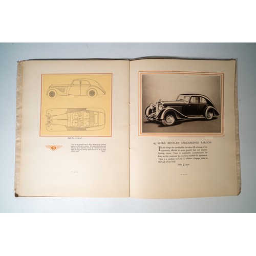 67 - 1936 BENTLEY 4 1/4 LITRE BROCHURE