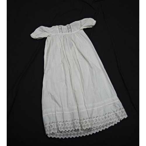 398 - CHRISTENING DRESSES;four Christening Dresses - Nineteenth and Twentieth centurymeasure 84cm long; 64... 