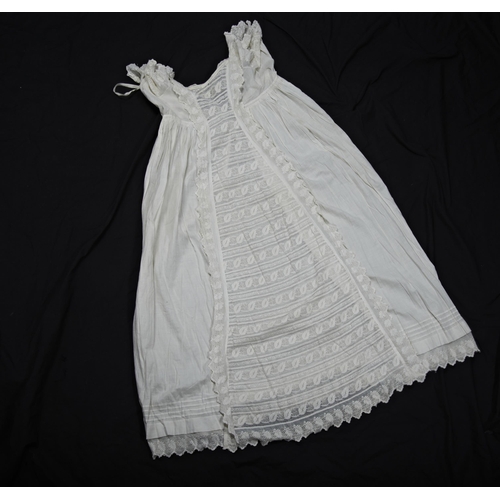 398 - CHRISTENING DRESSES;four Christening Dresses - Nineteenth and Twentieth centurymeasure 84cm long; 64... 