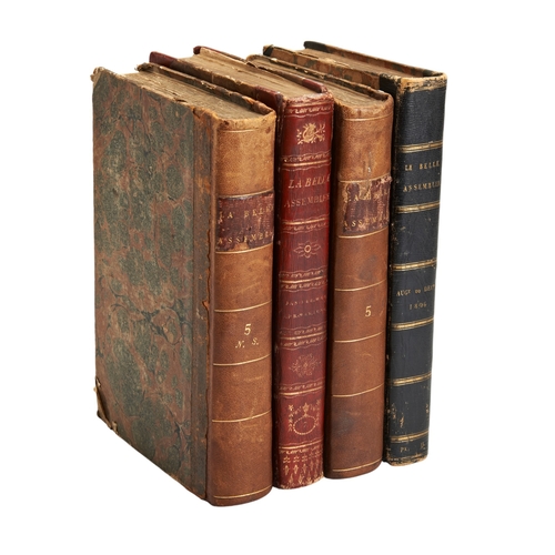 382 - FOUR VOLUMES OF LA BELLE ASSEMBLEEconsisting of 'La Belle Assemblee Vol.5 New Series From January 1,... 