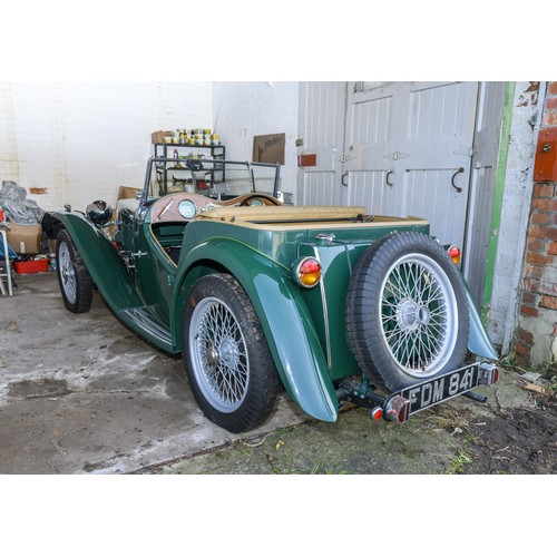 325 - 1949 MG TC “Midget”Registration Number: FDM 841Chassis number: TC9164 Recorded Mileage: 15 miles sin... 