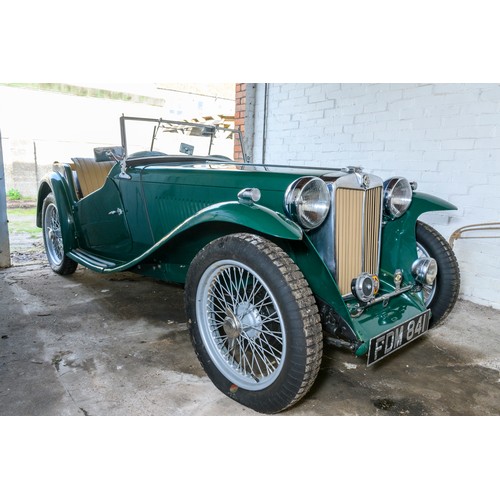 325 - 1949 MG TC “Midget”Registration Number: FDM 841Chassis number: TC9164 Recorded Mileage: 15 miles sin... 