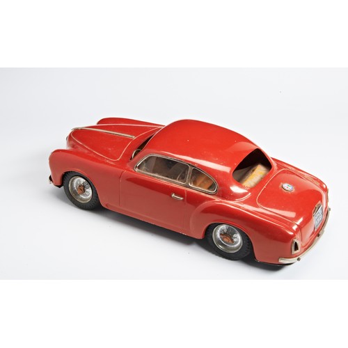 34 - ALFA-ROMEO 1900 C SPRINT MODEL BY VENTURA1950s tin-plate model Alfa Romeo 1900 Sprint by Touring. c.... 