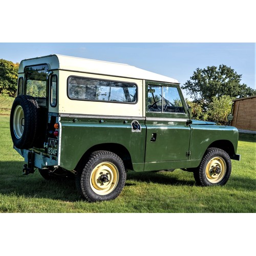 322 - 1968 Land-Rover Series IIA 88” Registration Number: KTC 834F                      Chassis Number: 24... 