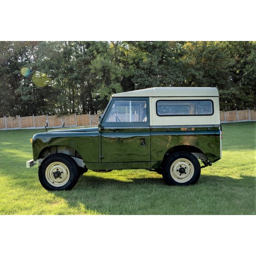 322 - 1968 Land-Rover Series IIA 88” Registration Number: KTC 834F                      Chassis Number: 24... 