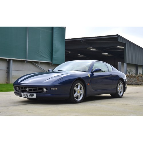 311 - 1998 Ferrari 456M GTARegistration Number: R100 ARPChassis Number: ZFFWP50C0000113420Recorded Mileage... 