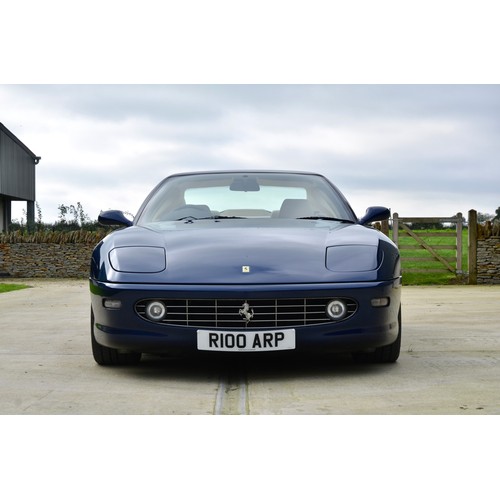 311 - 1998 Ferrari 456M GTARegistration Number: R100 ARPChassis Number: ZFFWP50C0000113420Recorded Mileage... 