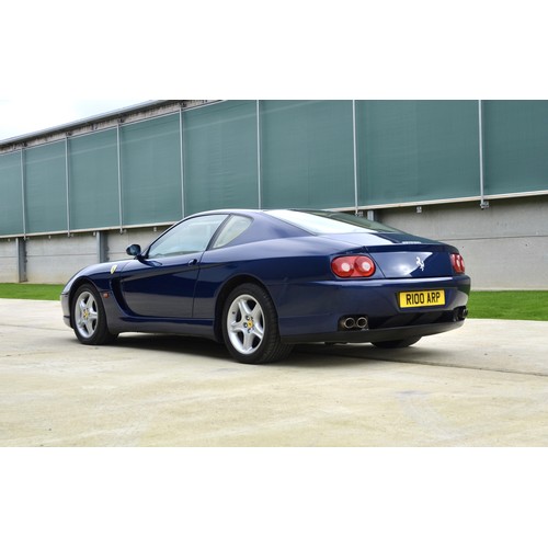 311 - 1998 Ferrari 456M GTARegistration Number: R100 ARPChassis Number: ZFFWP50C0000113420Recorded Mileage... 