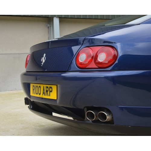 311 - 1998 Ferrari 456M GTARegistration Number: R100 ARPChassis Number: ZFFWP50C0000113420Recorded Mileage... 