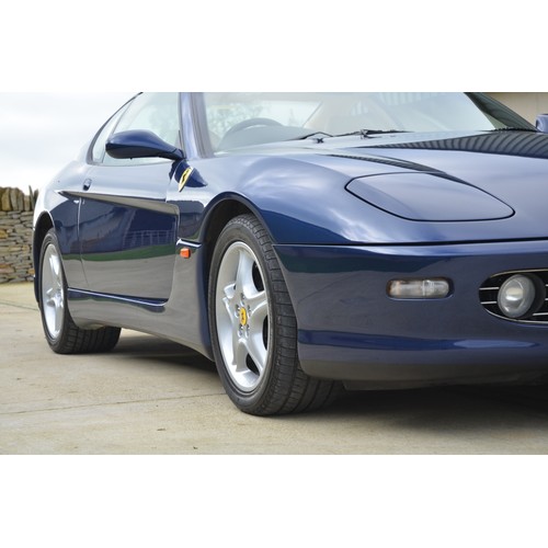 311 - 1998 Ferrari 456M GTARegistration Number: R100 ARPChassis Number: ZFFWP50C0000113420Recorded Mileage... 